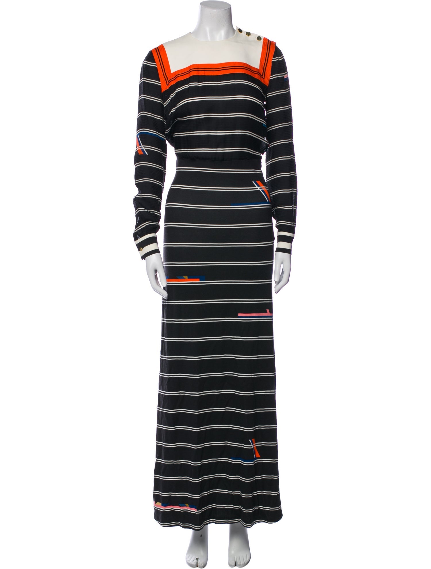 Preen by Thornton Bregazzi Silk Long Dress