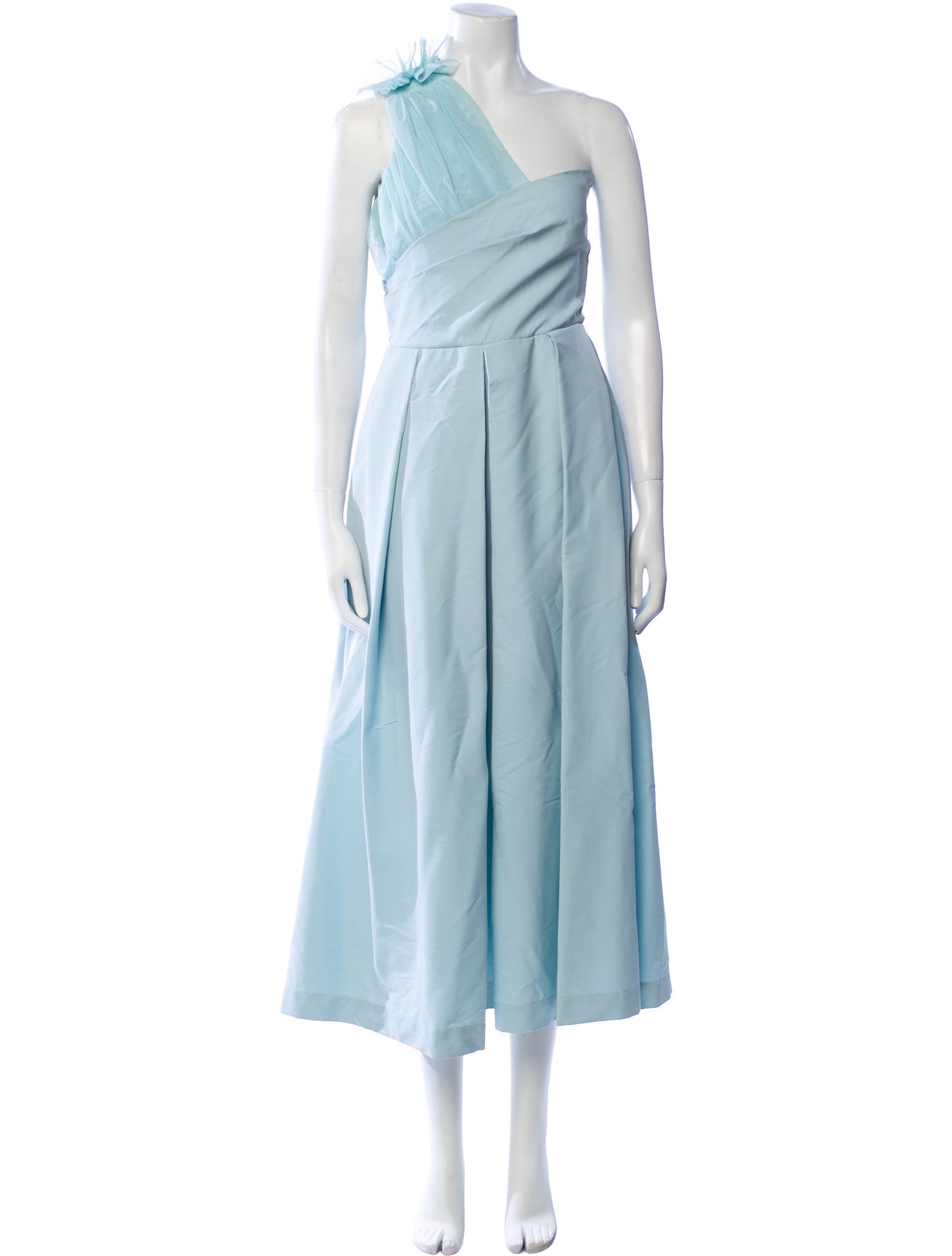 Preen by Thornton Bregazzi One-Shoulder Long Dress