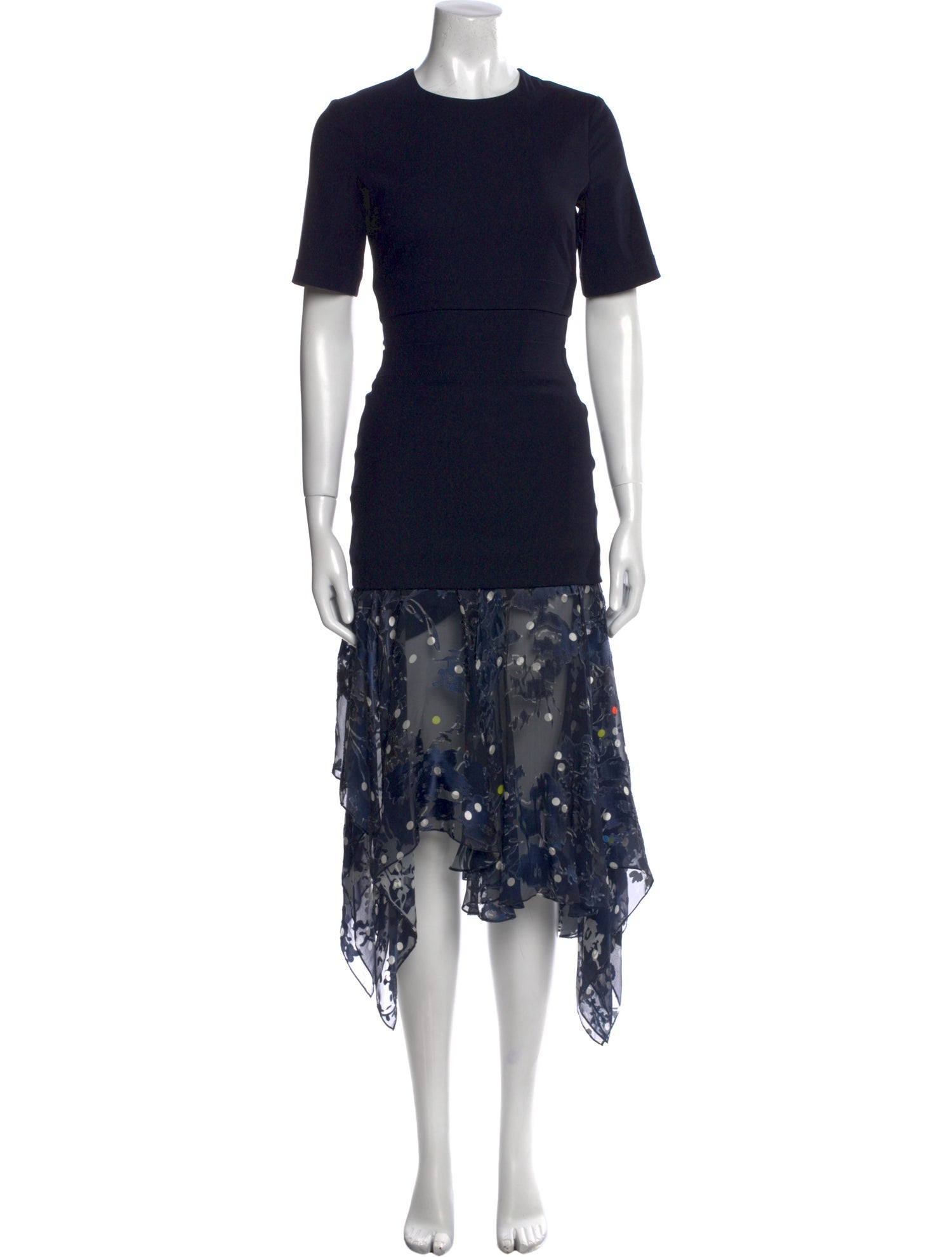 Preen by Thornton Bregazzi Floral Print Long Dress