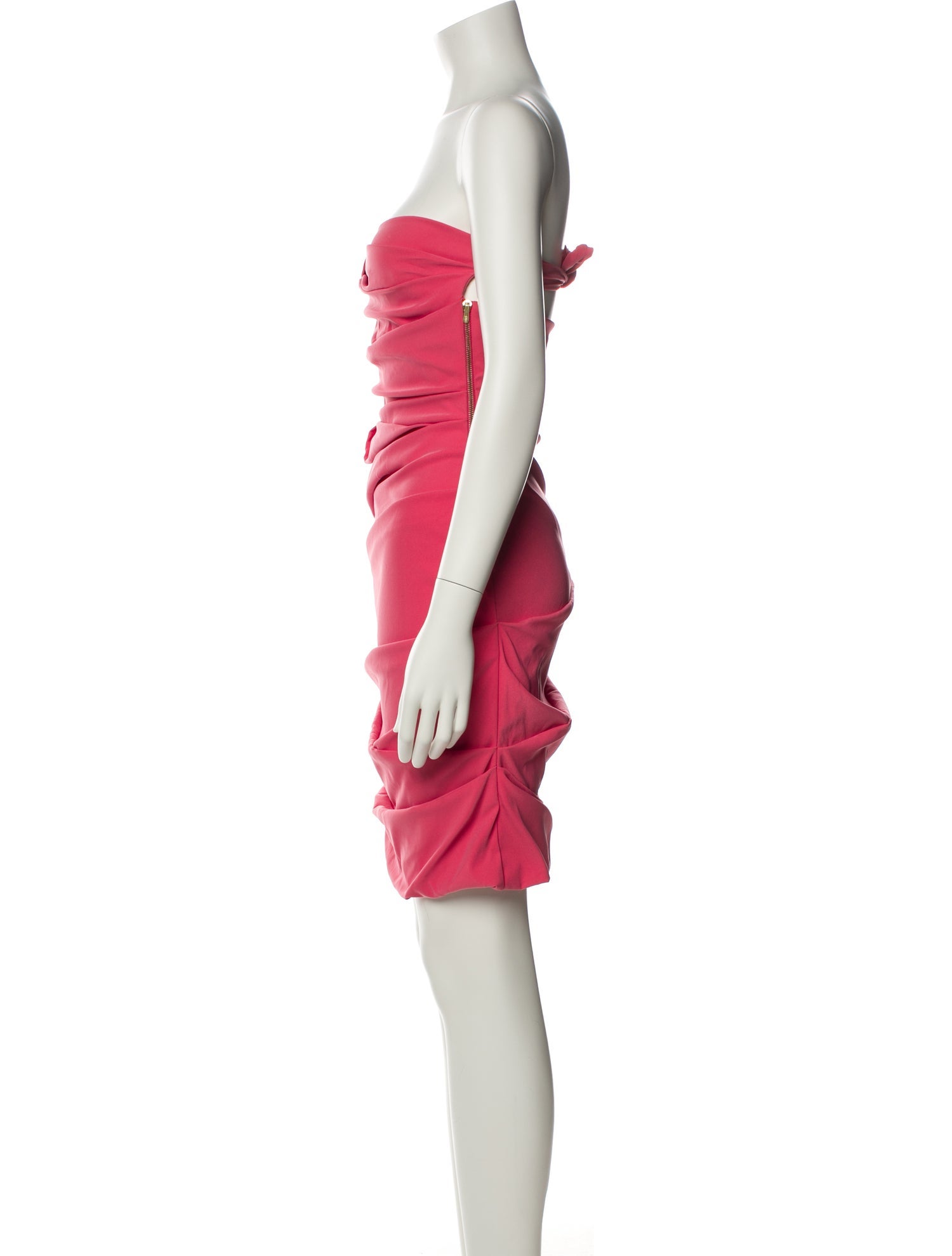 Preen by Thornton Bregazzi One-Shoulder Mini Dress