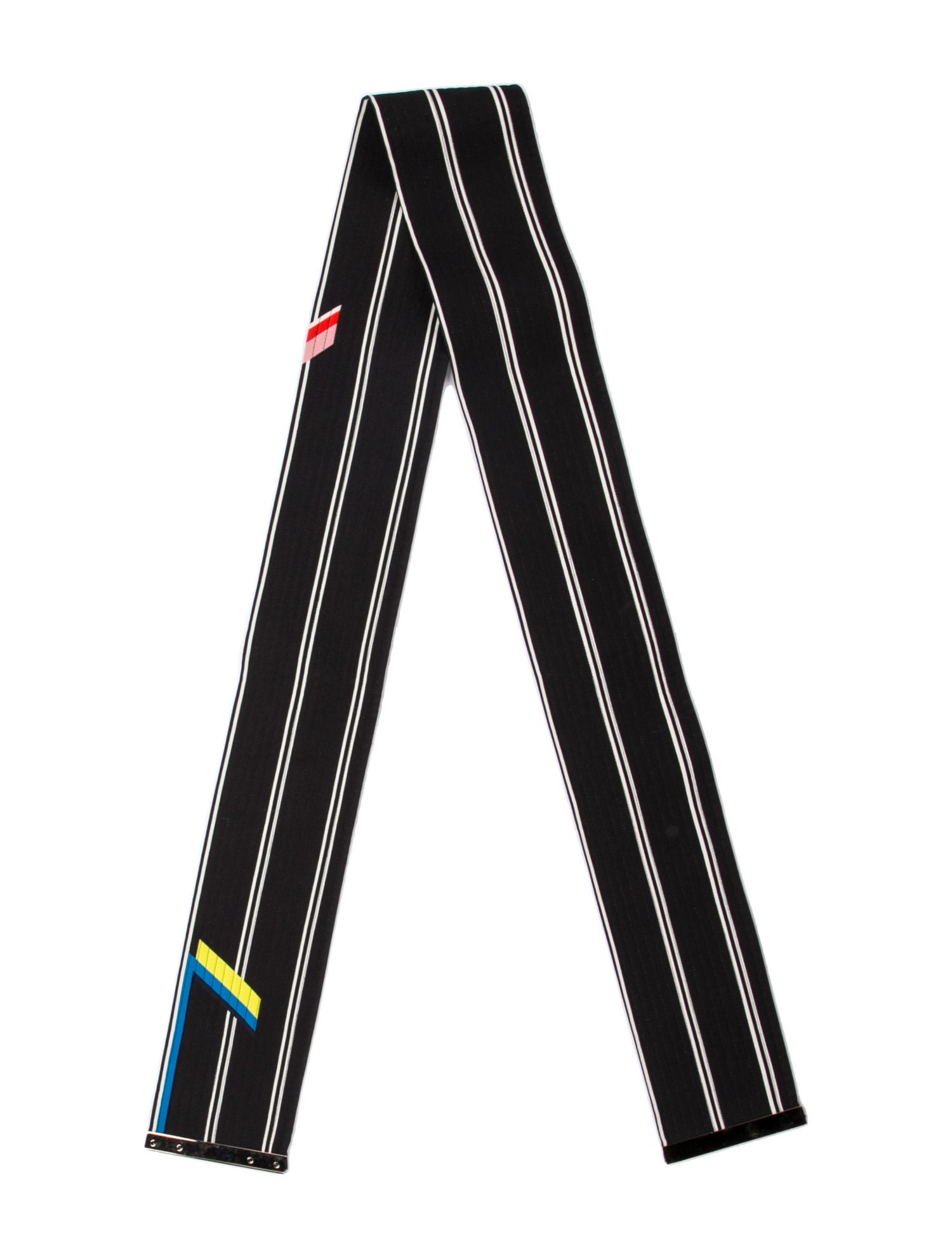 Preen by Thornton Bregazzi Striped Scarf