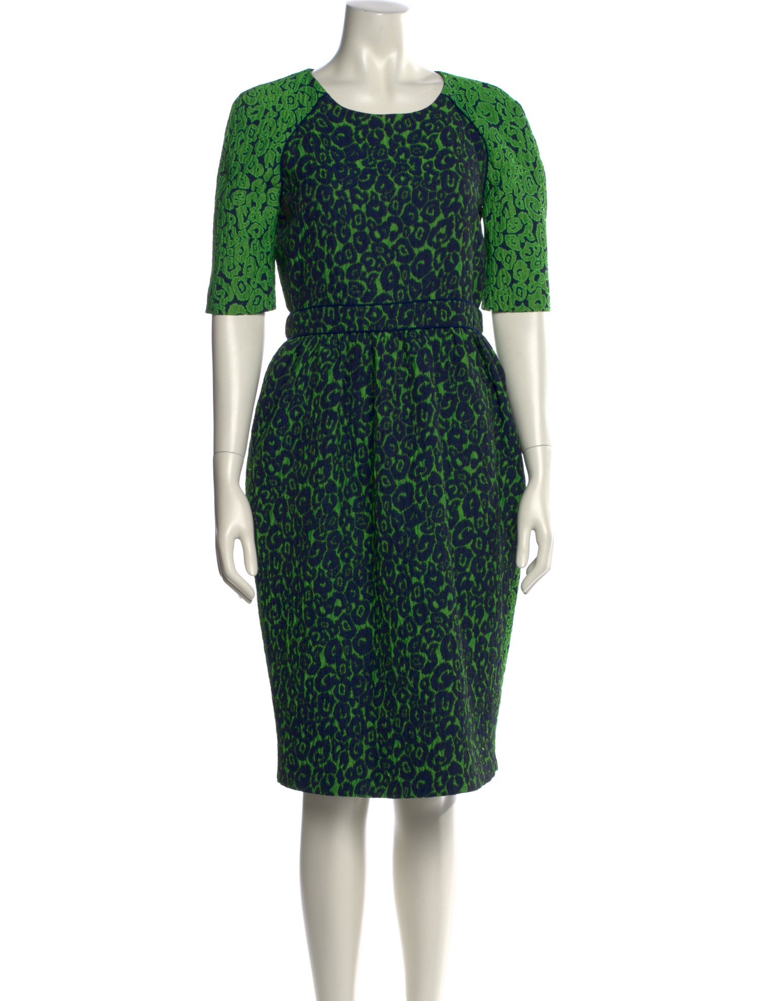 Preen by Thornton Bregazzi Animal Print Knee-Length Dress