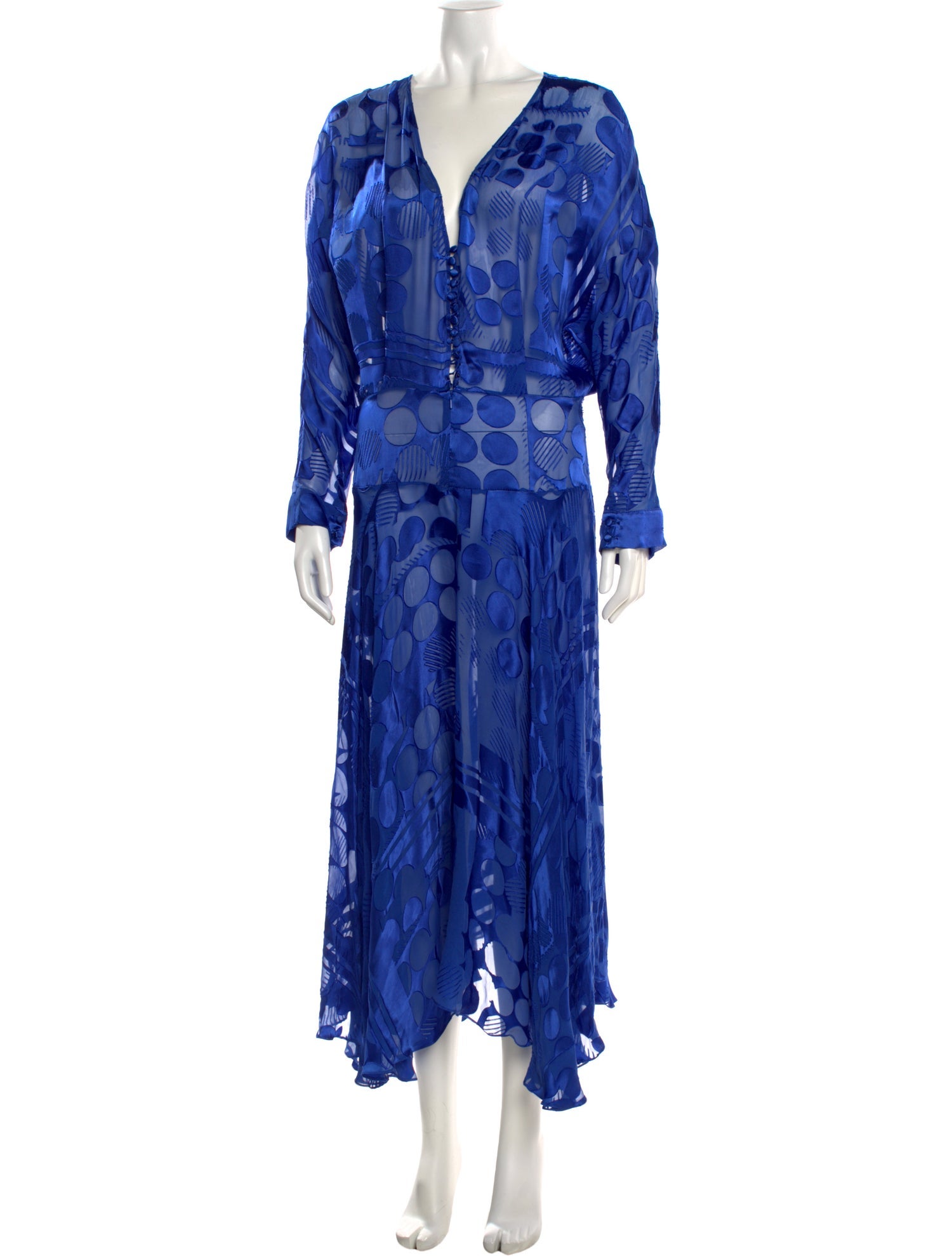 Preen by Thornton Bregazzi Printed Long Dress