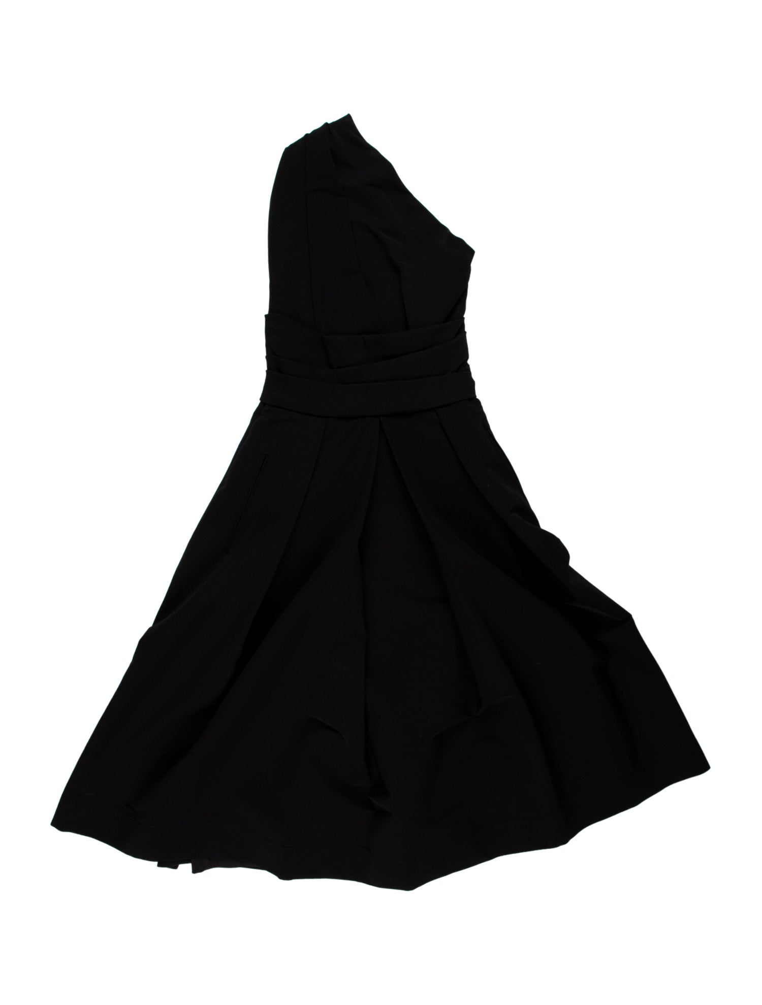 Preen by Thornton Bregazzi One-Shoulder Midi Length Dress