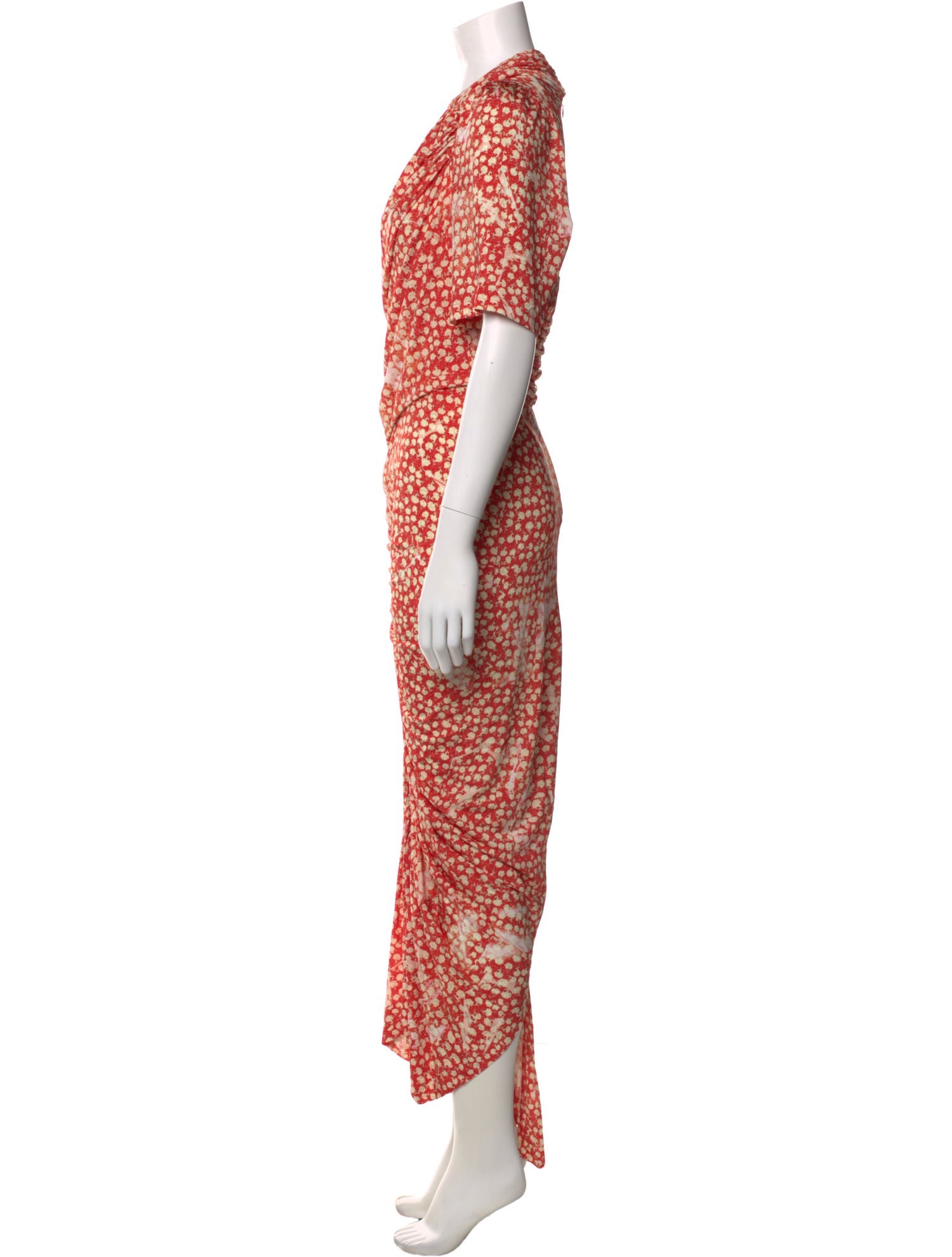 Preen by Thornton Bregazzi Printed Long Dress