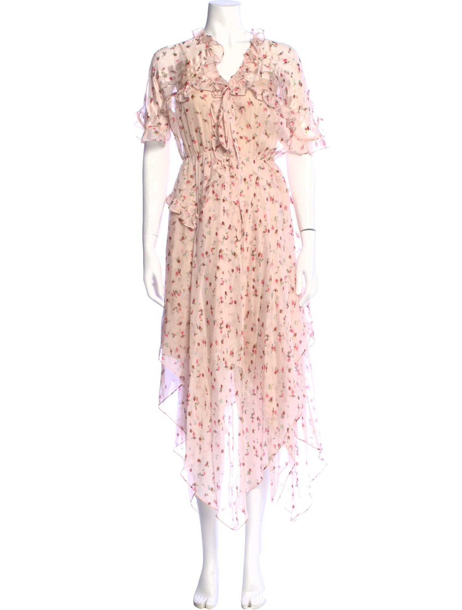 Preen by Thornton Bregazzi Silk Long Dress