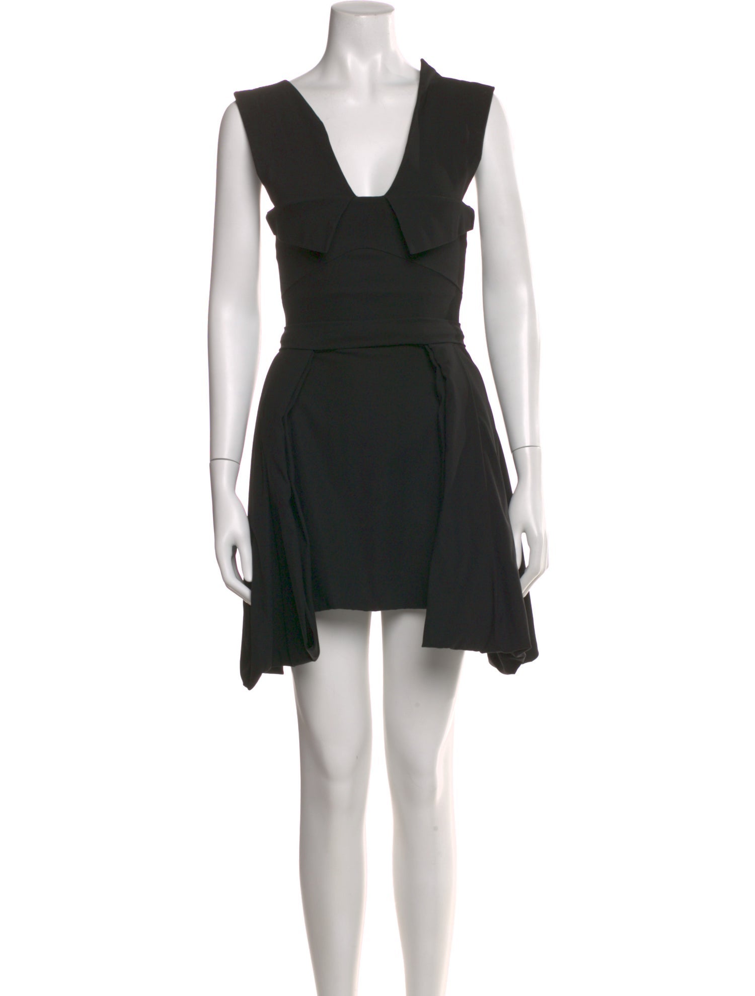 Preen by Thornton Bregazzi V-Neck Mini Dress