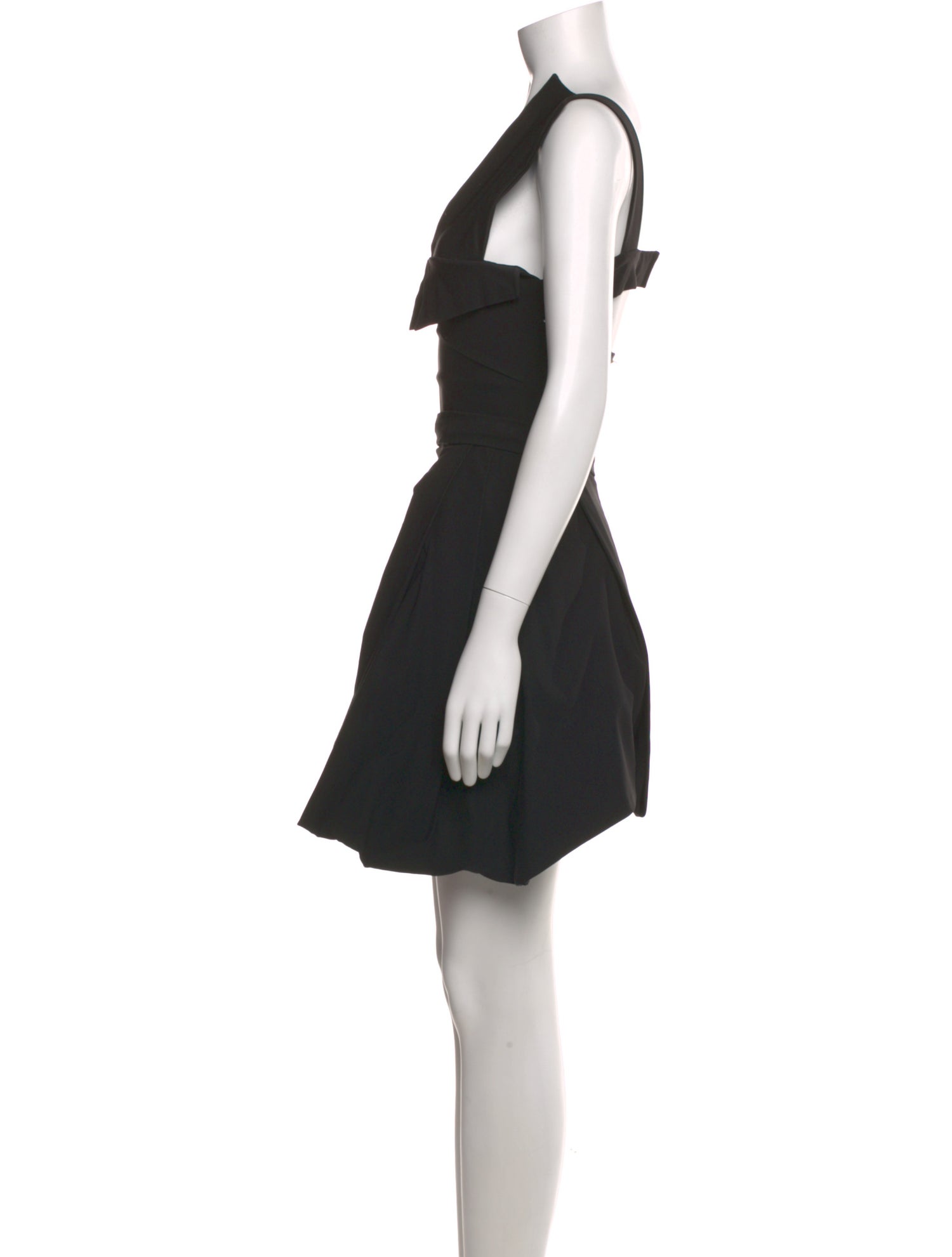 Preen by Thornton Bregazzi V-Neck Mini Dress