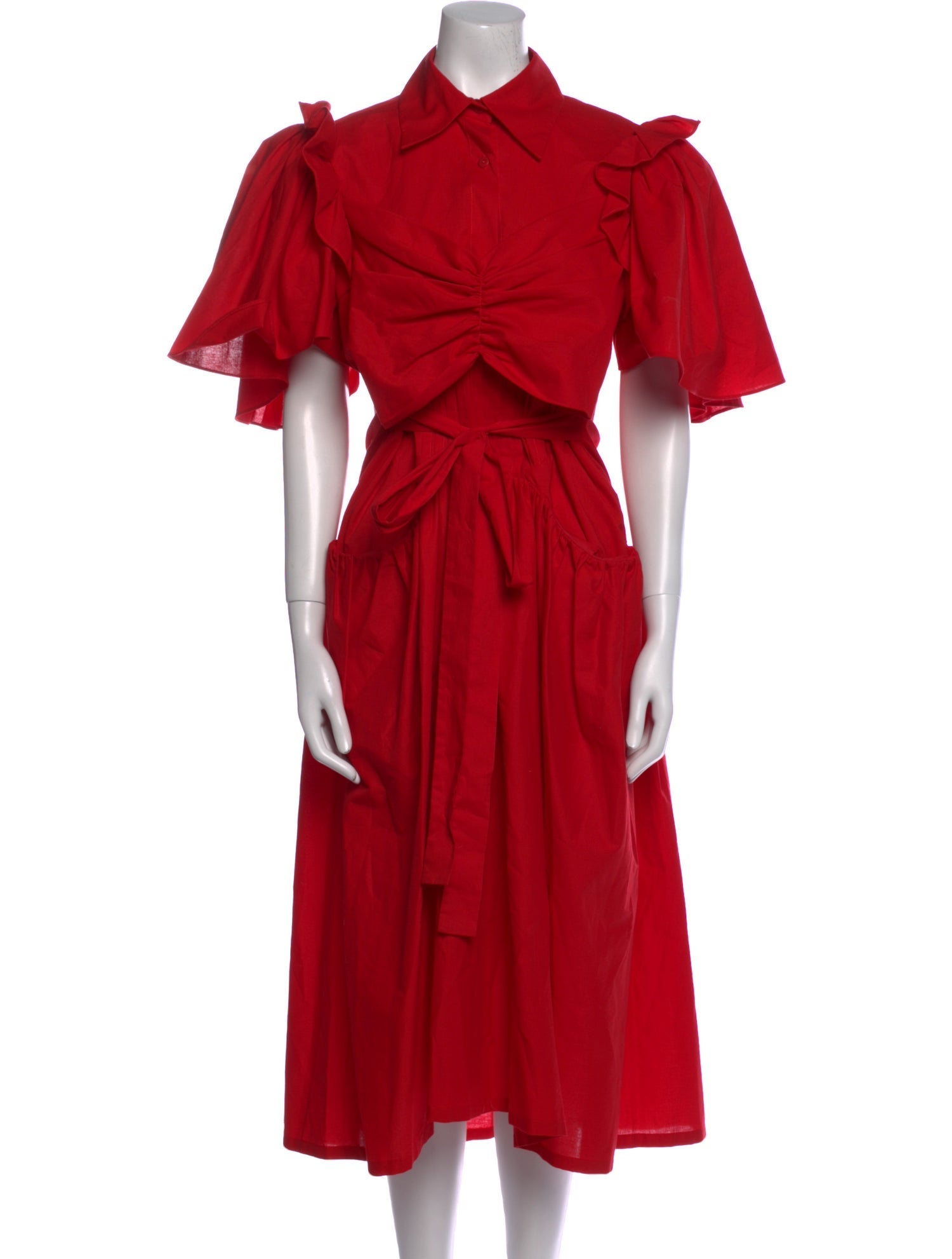 Preen by Thornton Bregazzi Midi Length Dress