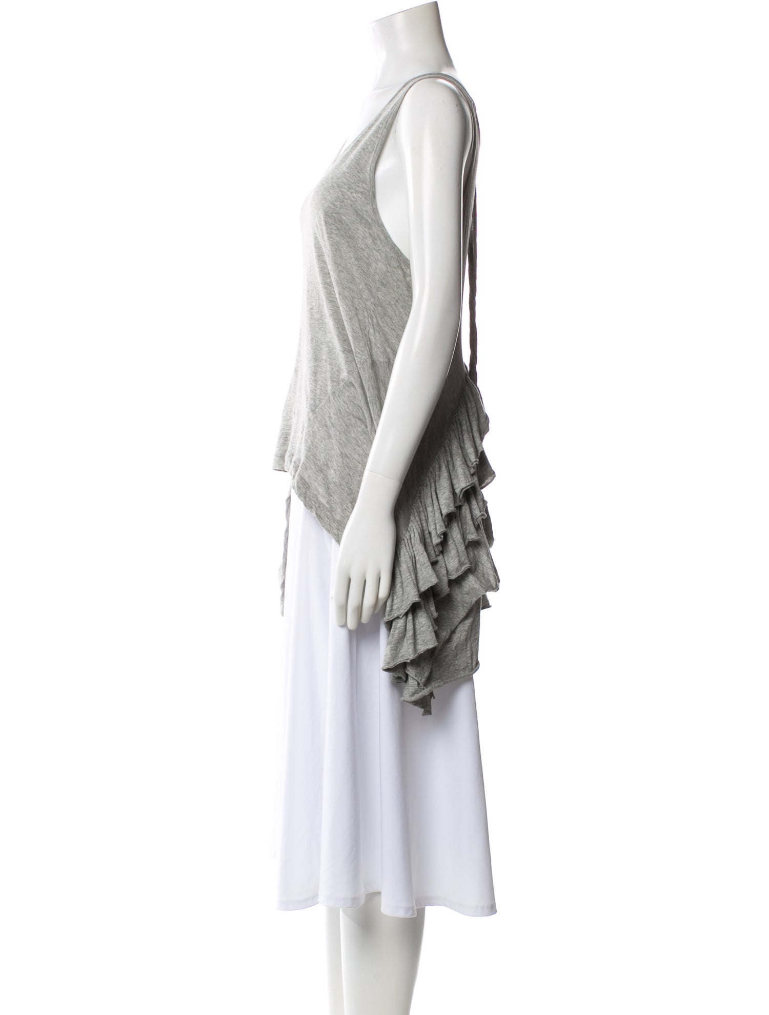 Preen by Thornton Bregazzi Scoop Neck Sleeveless Top