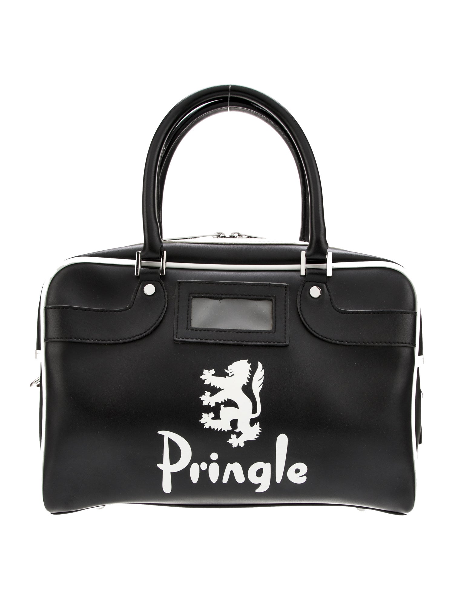 Pringle of Scotland PVC Top Handle Bag