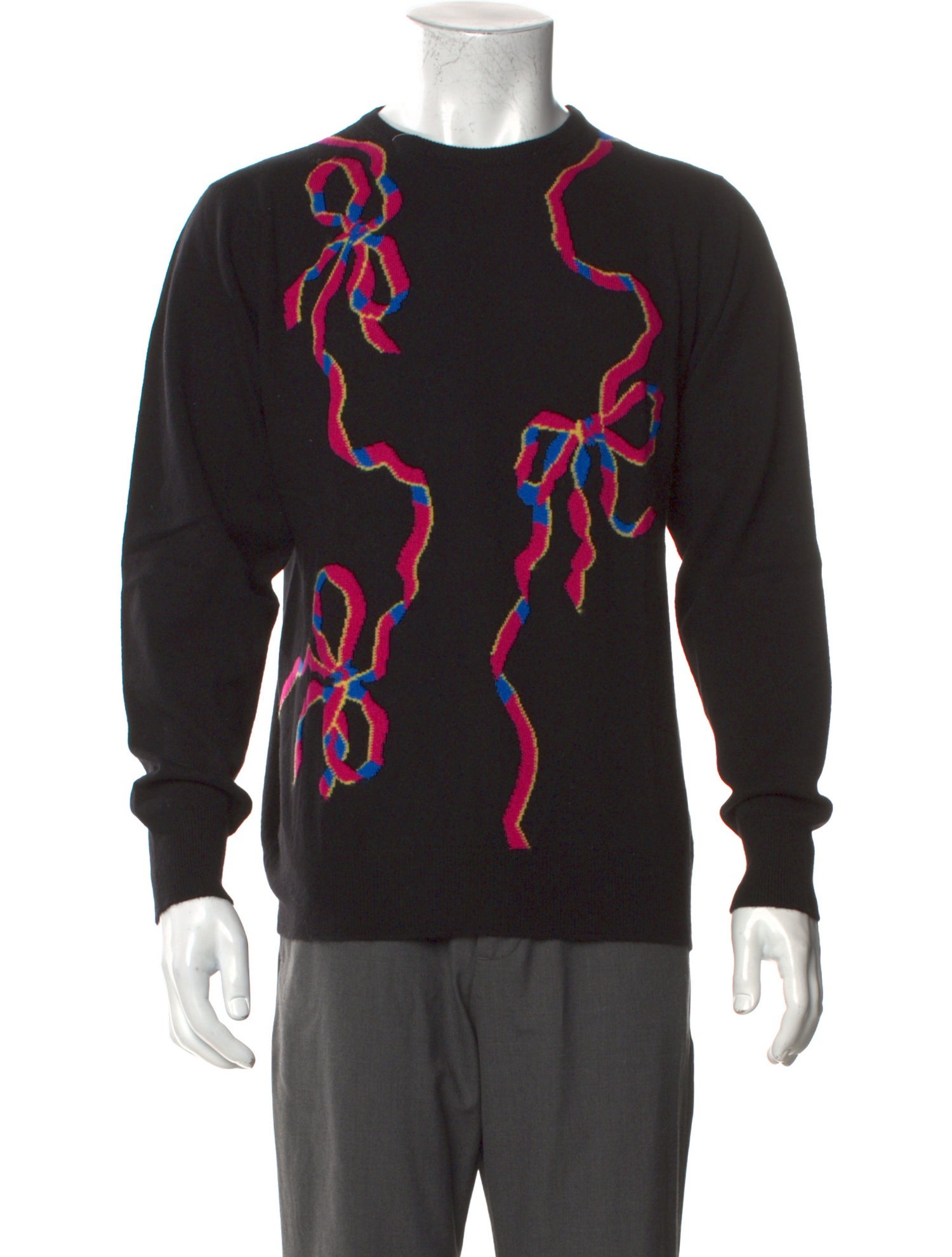 Pringle of Scotland Cashmere Graphic Print Pullover w/ Tags