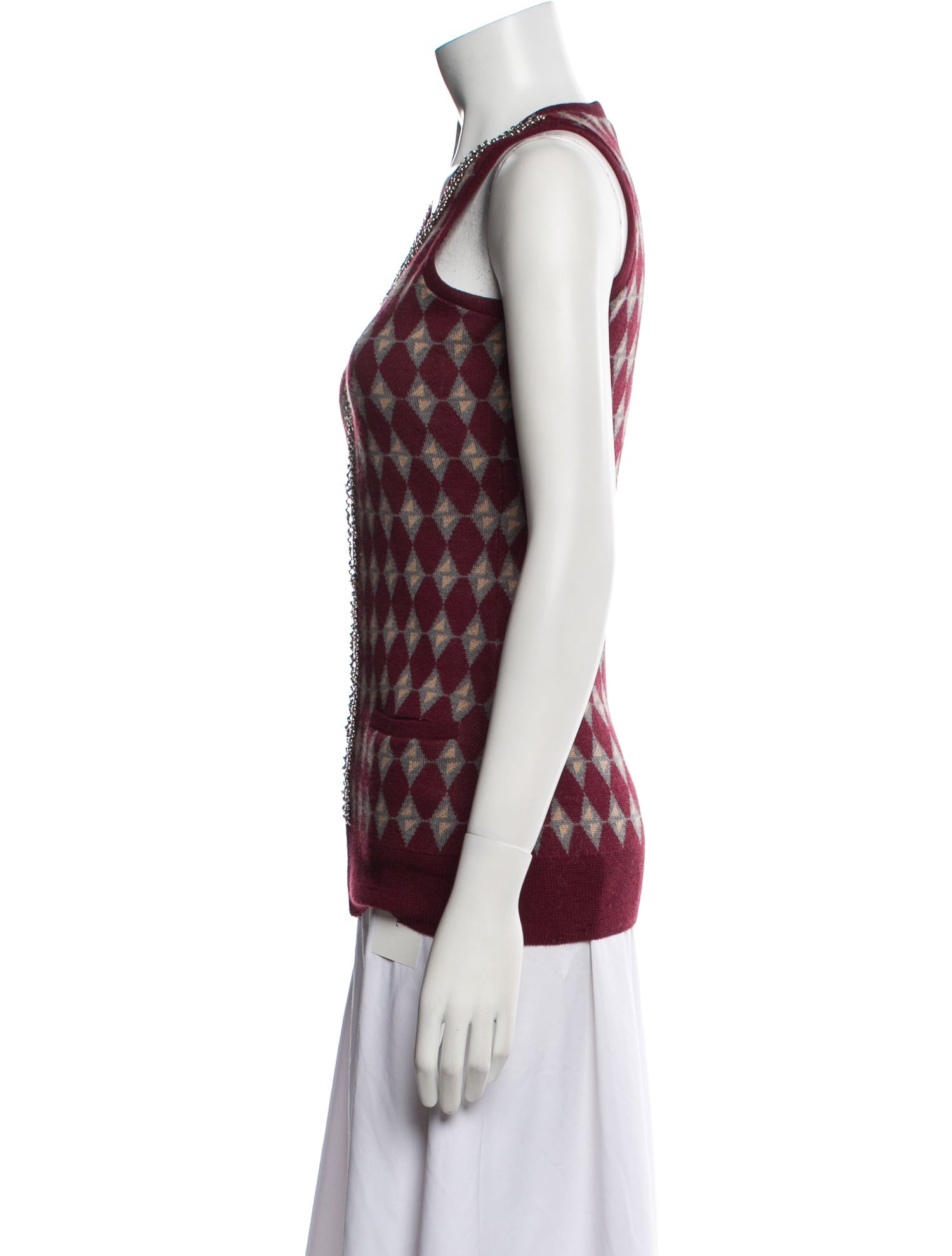 Pringle of Scotland Merino Wool Printed Sweater