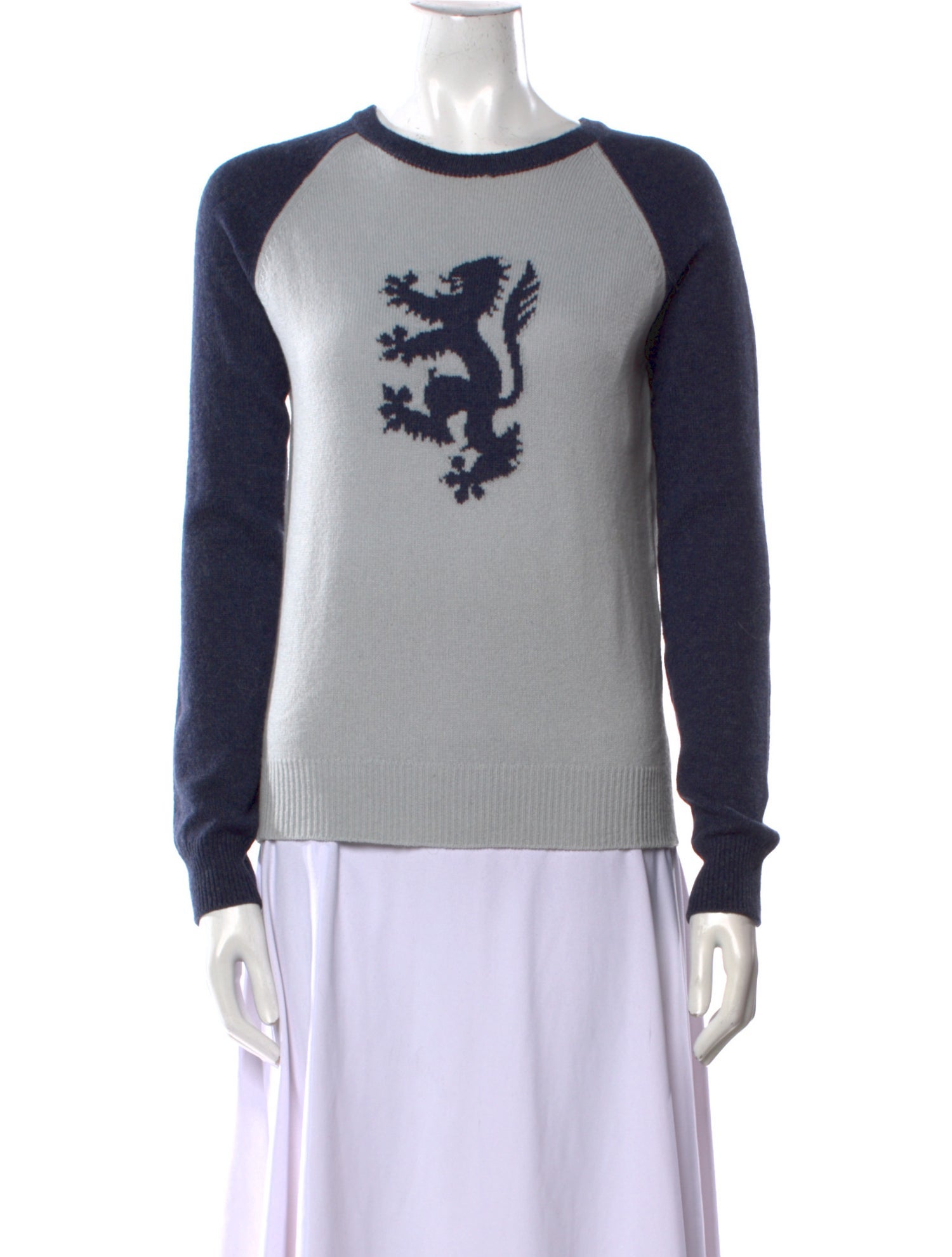 Pringle of Scotland Lambswool Graphic Print Sweater