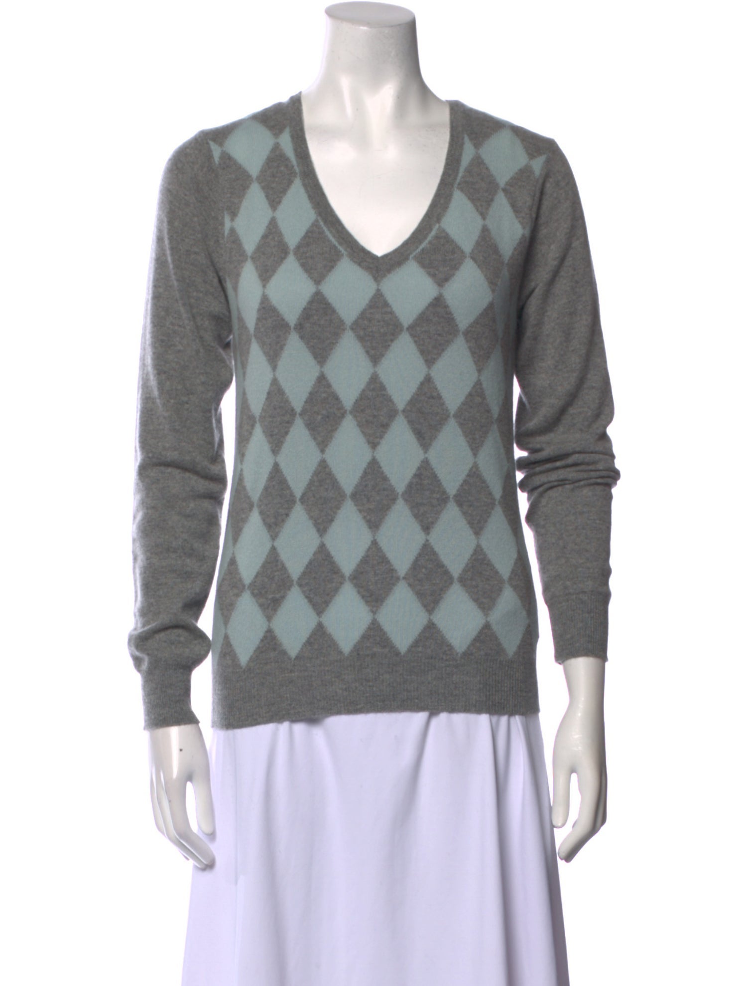 Pringle of Scotland Cashmere Printed Sweater w/ Tags