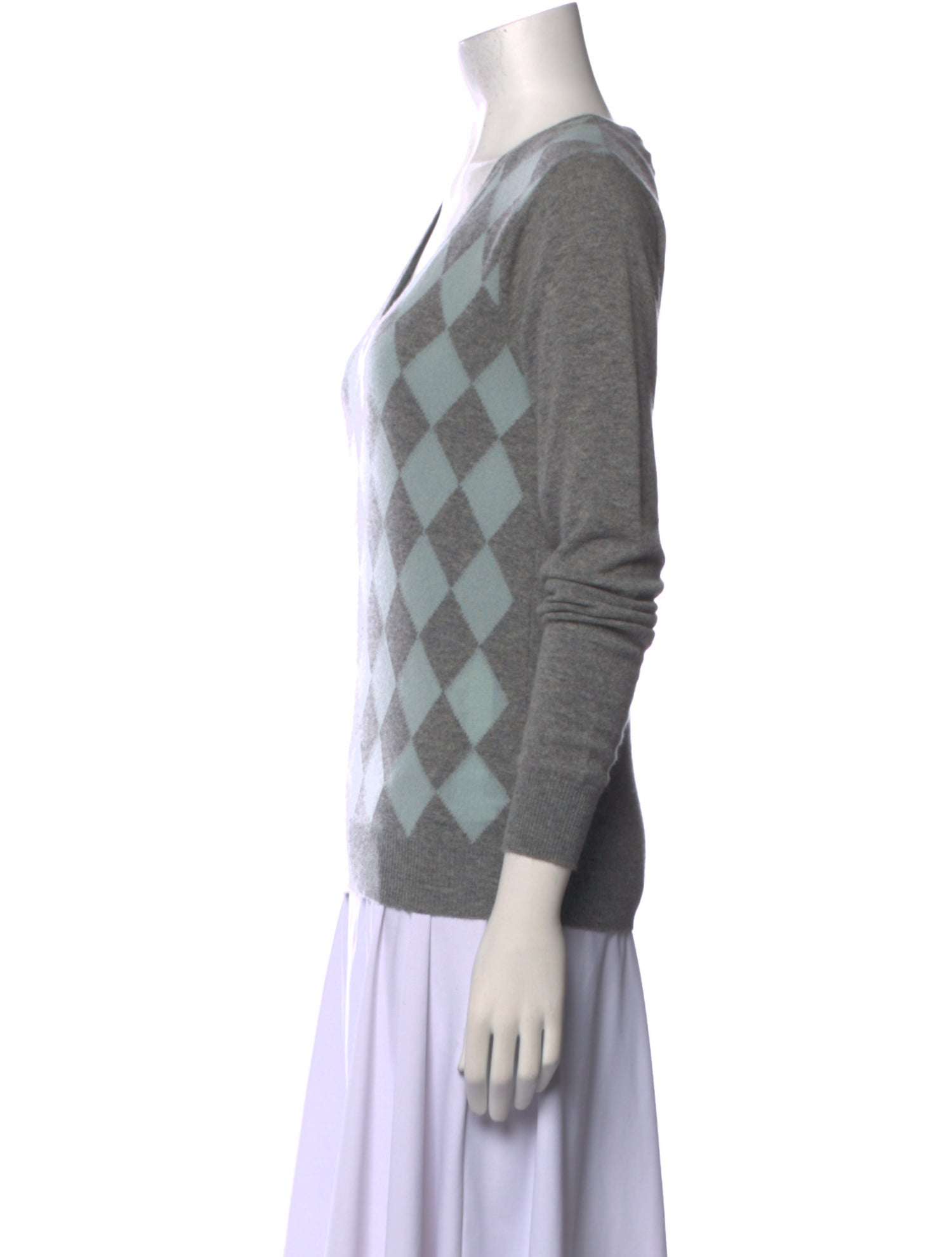 Pringle of Scotland Cashmere Printed Sweater w/ Tags