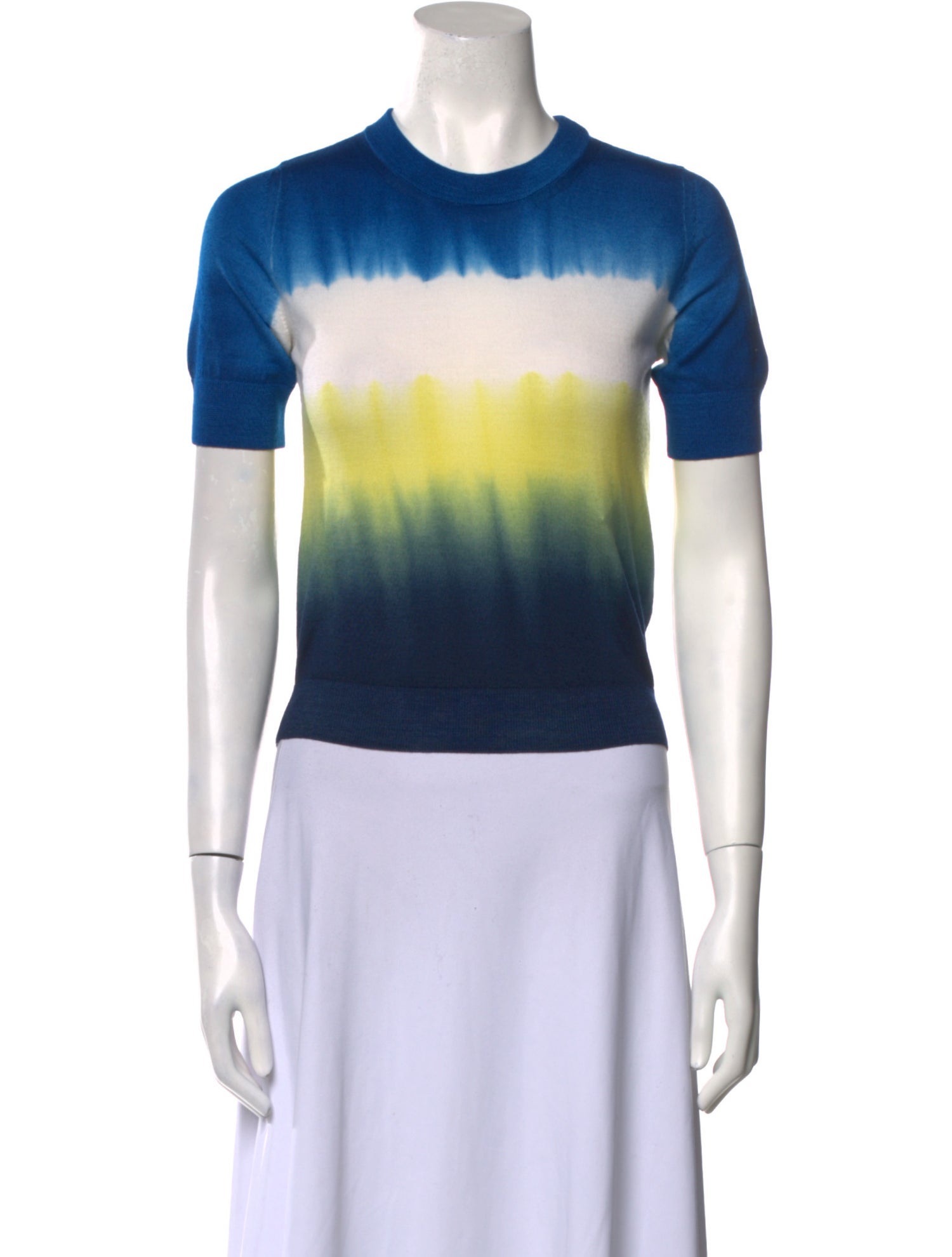 Pringle of Scotland Merino Wool Tie-Dye Print Sweater