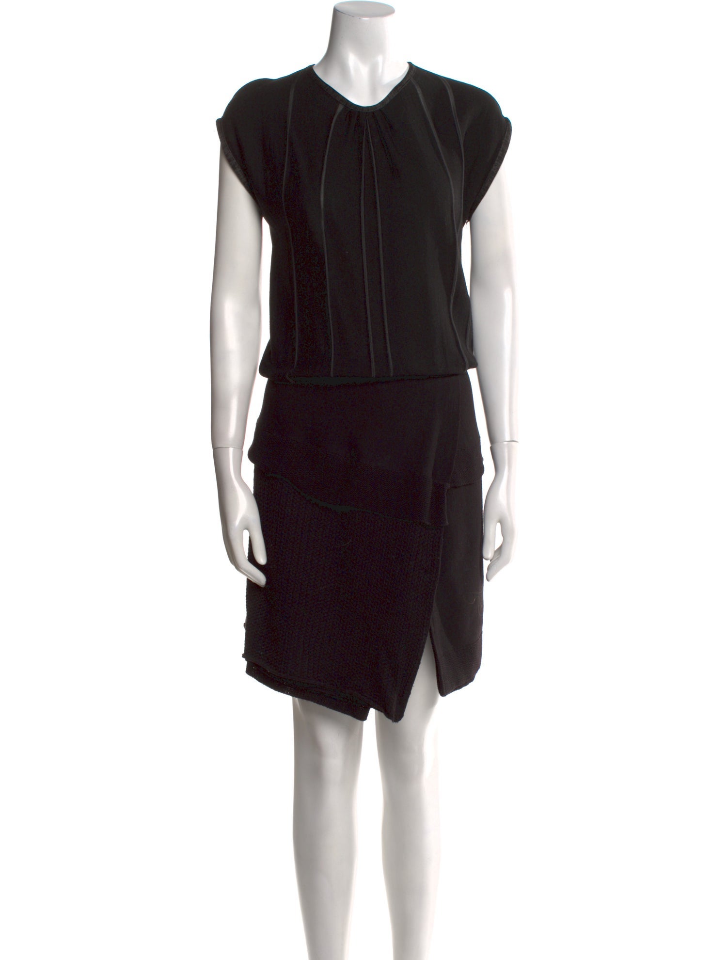 Pringle of Scotland Crew Neck Midi Length Dress