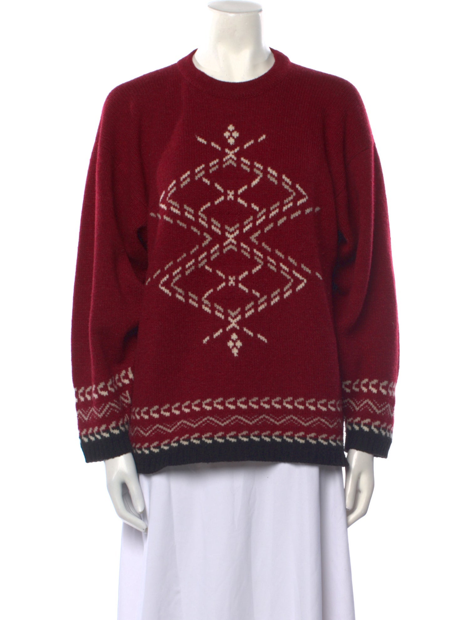 Pringle of Scotland Lambswool Printed Sweater