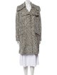 Pringle of Scotland Tweed Pattern Trench Coat