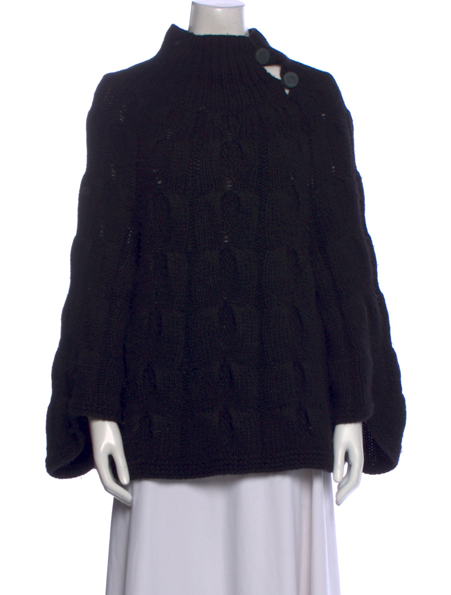 Pringle of Scotland Merino Wool Mock Neck Sweater