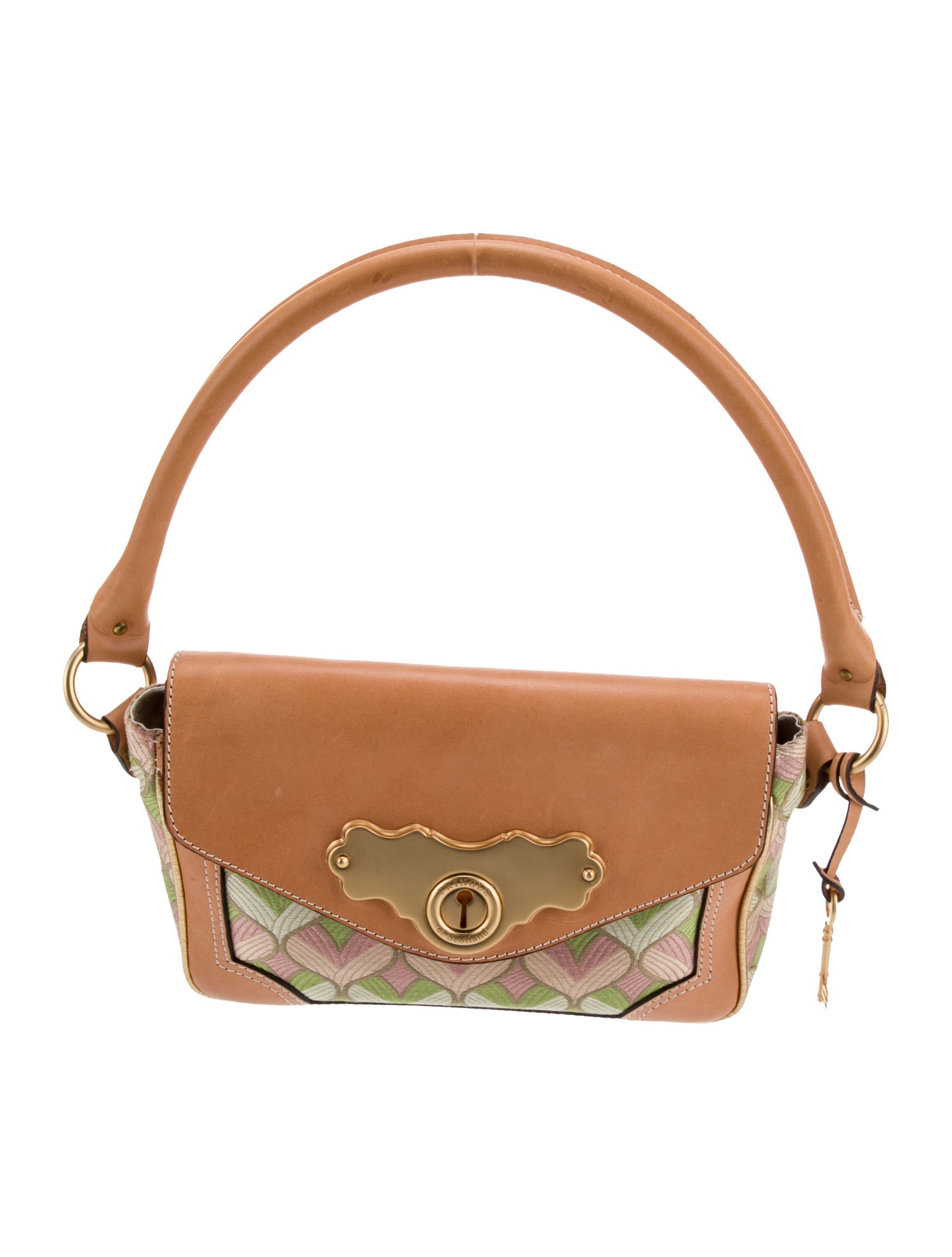 Pringle of Scotland Leather Top Handle Bag