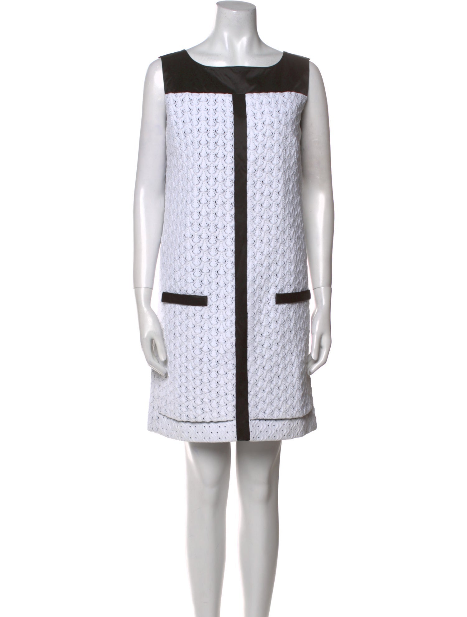 Pringle of Scotland Bateau Neckline Mini Dress