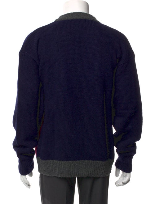 Pendleton Wool Colorblock Pattern Pullover