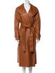 Pringle of Scotland Faux Leather Trench Coat