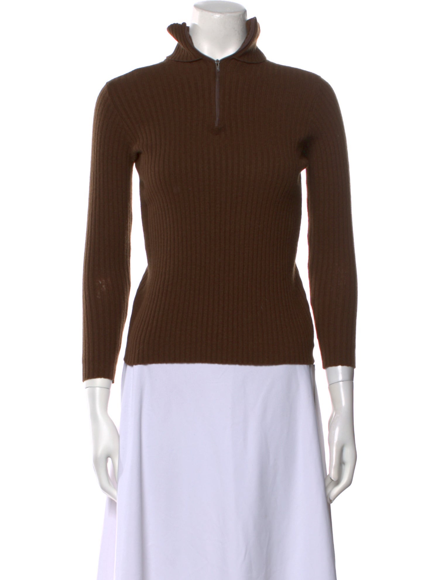 Pringle of Scotland Cashmere Mock Neck Sweater
