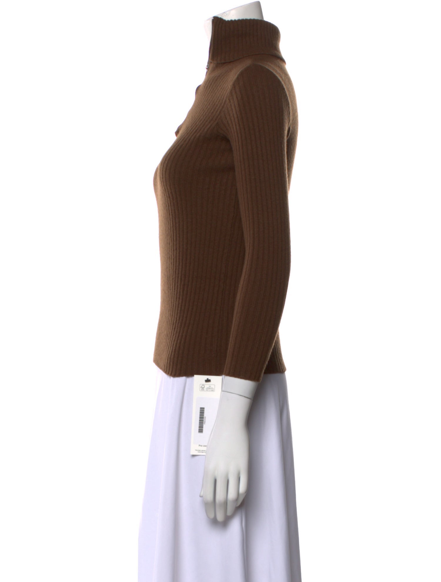 Pringle of Scotland Cashmere Mock Neck Sweater