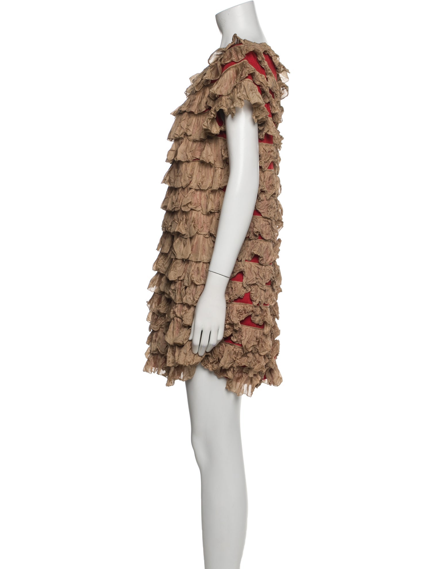 Pringle of Scotland Scoop Neck Mini Dress