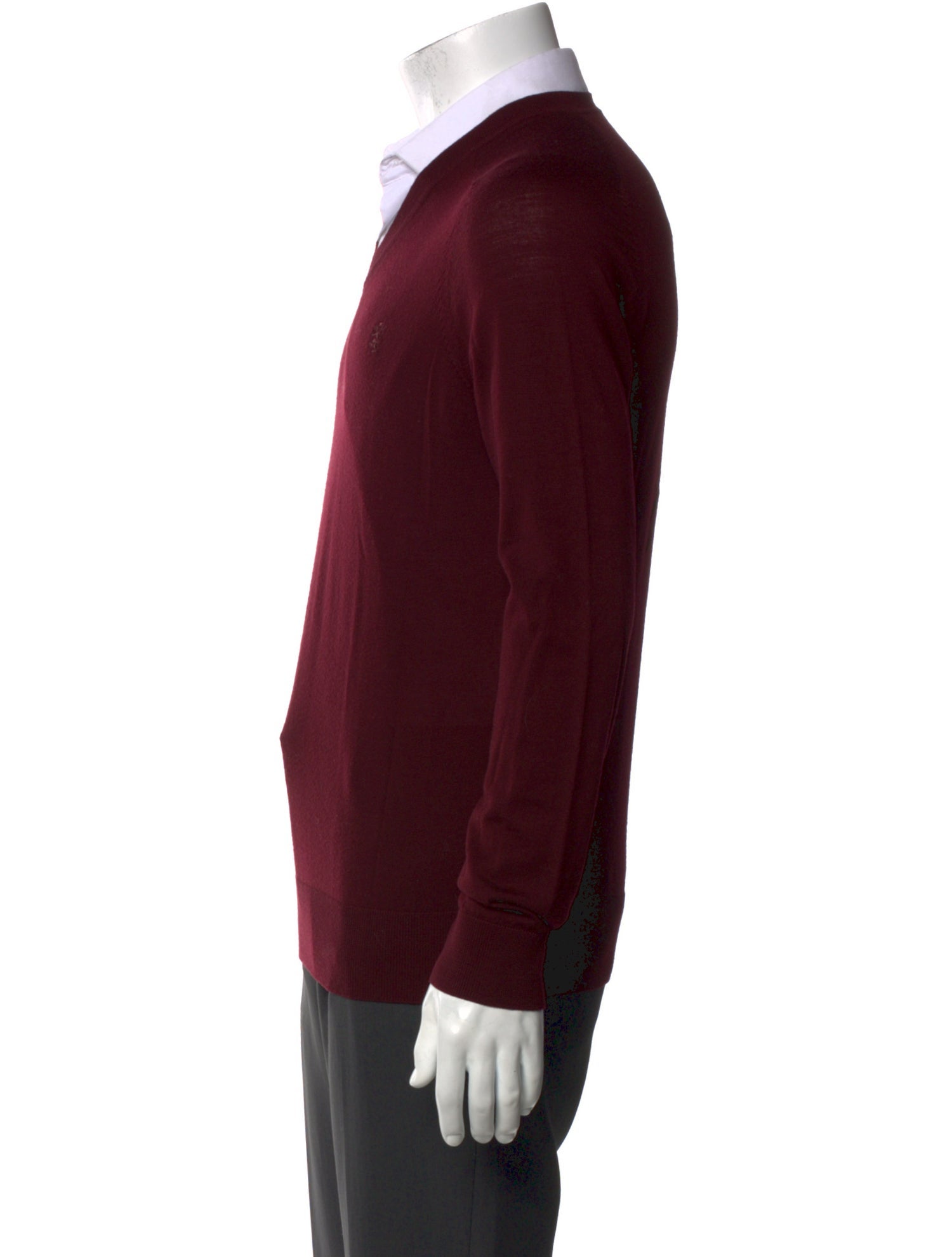 Pringle of Scotland Merino Wool V-Neck Pullover