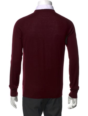 Pringle of Scotland Merino Wool V-Neck Pullover