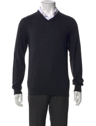 Pringle of Scotland Merino Wool V-Neck Pullover