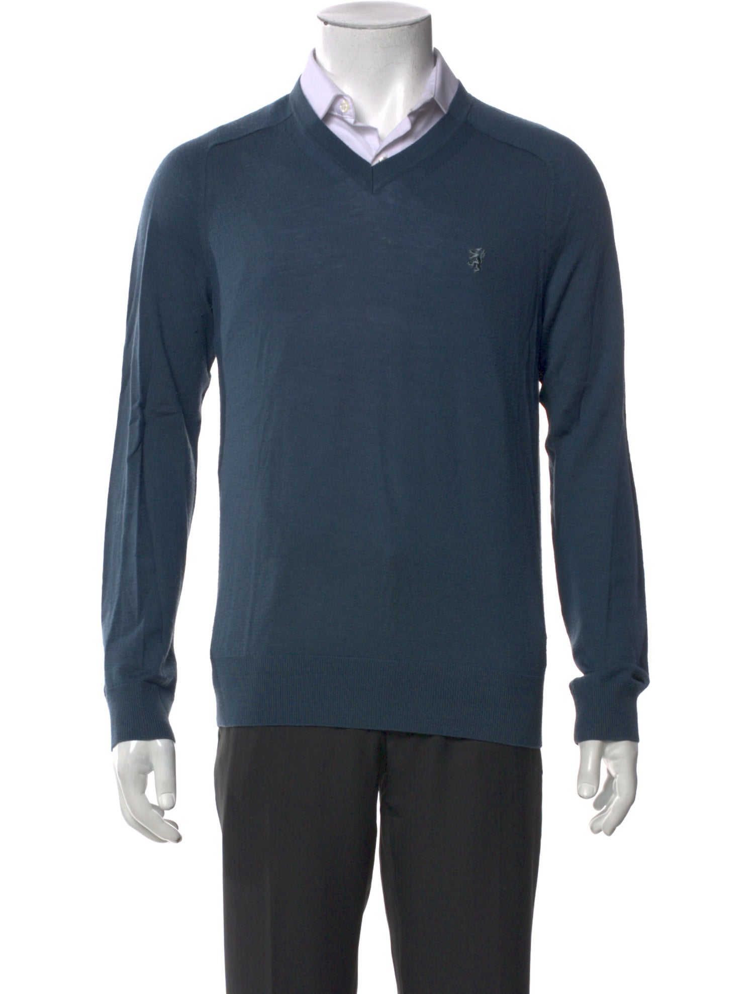 Pringle of Scotland Merino Wool V-Neck Pullover