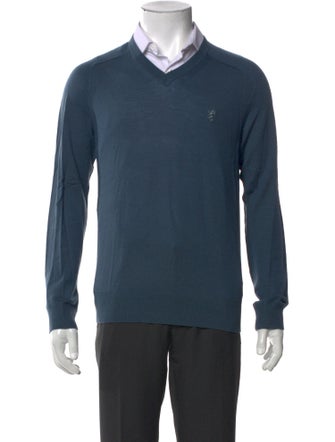 Pringle of Scotland Merino Wool V-Neck Pullover