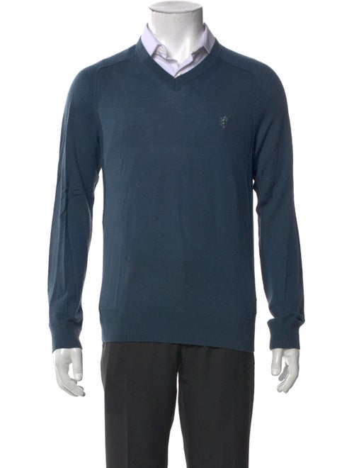 Pringle of Scotland Merino Wool V-Neck Pullover