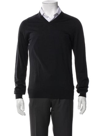 Pringle of Scotland Merino Wool V-Neck Pullover
