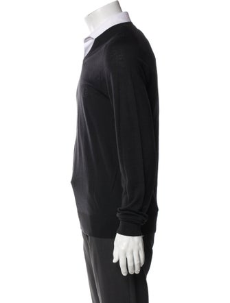 Pringle of Scotland Merino Wool V-Neck Pullover