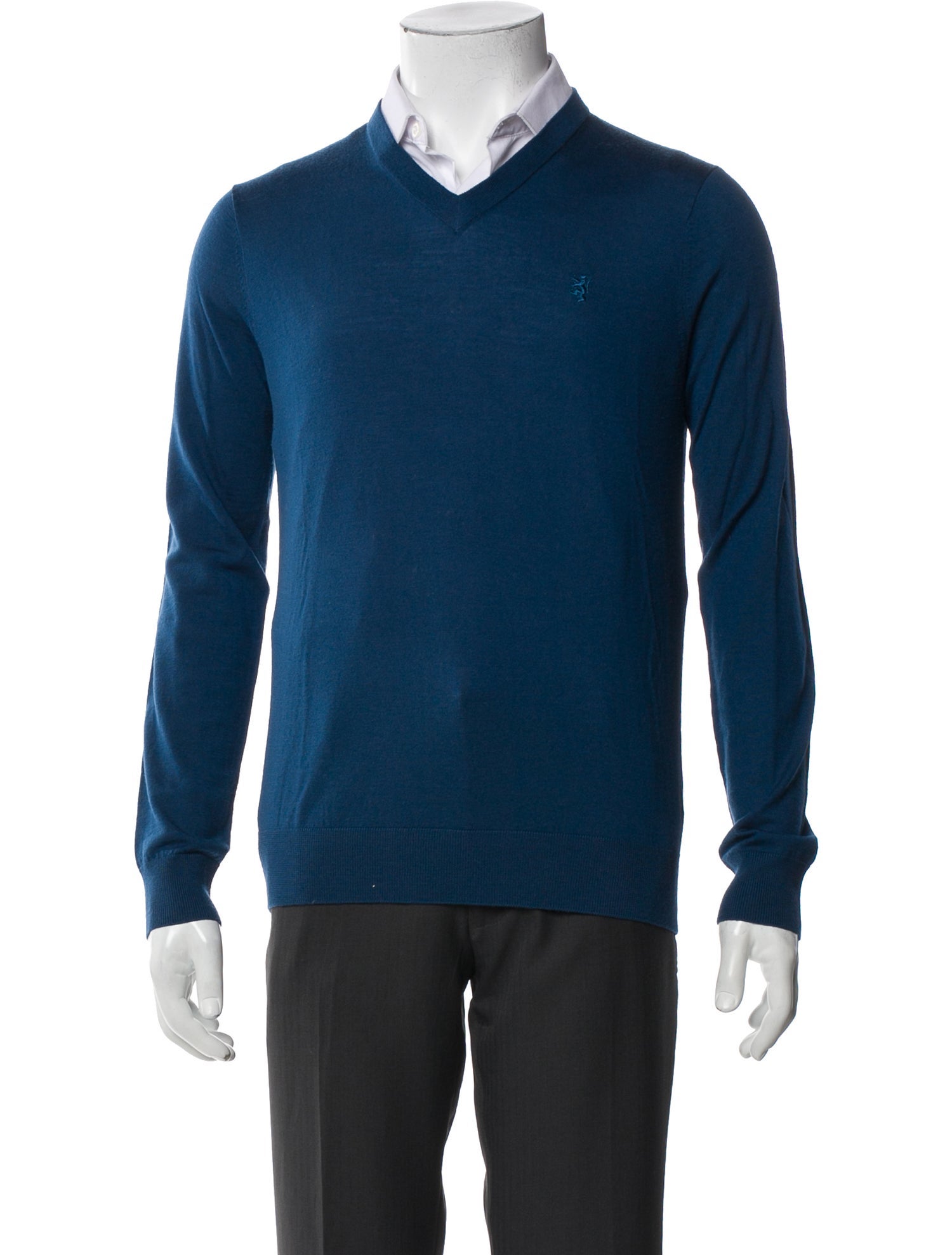 Pringle of Scotland Merino Wool V-Neck Pullover