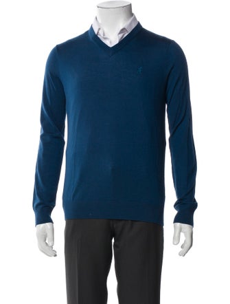 Pringle of Scotland Merino Wool V-Neck Pullover