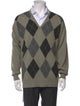 Pringle of Scotland Lambswool Plaid Print Pullover