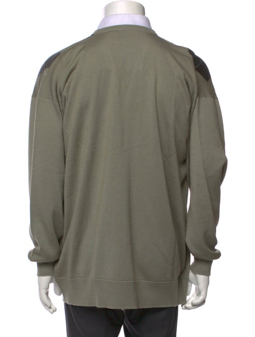 Pringle of Scotland Lambswool Plaid Print Pullover