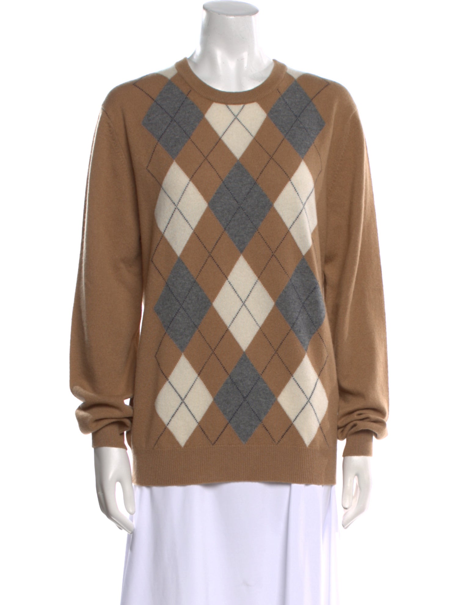 Pringle of Scotland Printed Crew Neck Sweater w/ Tags