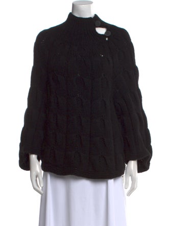 Pringle of Scotland Merino Wool Mock Neck Sweater