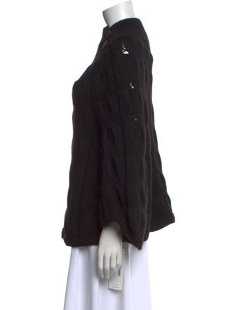 Pringle of Scotland Merino Wool Mock Neck Sweater