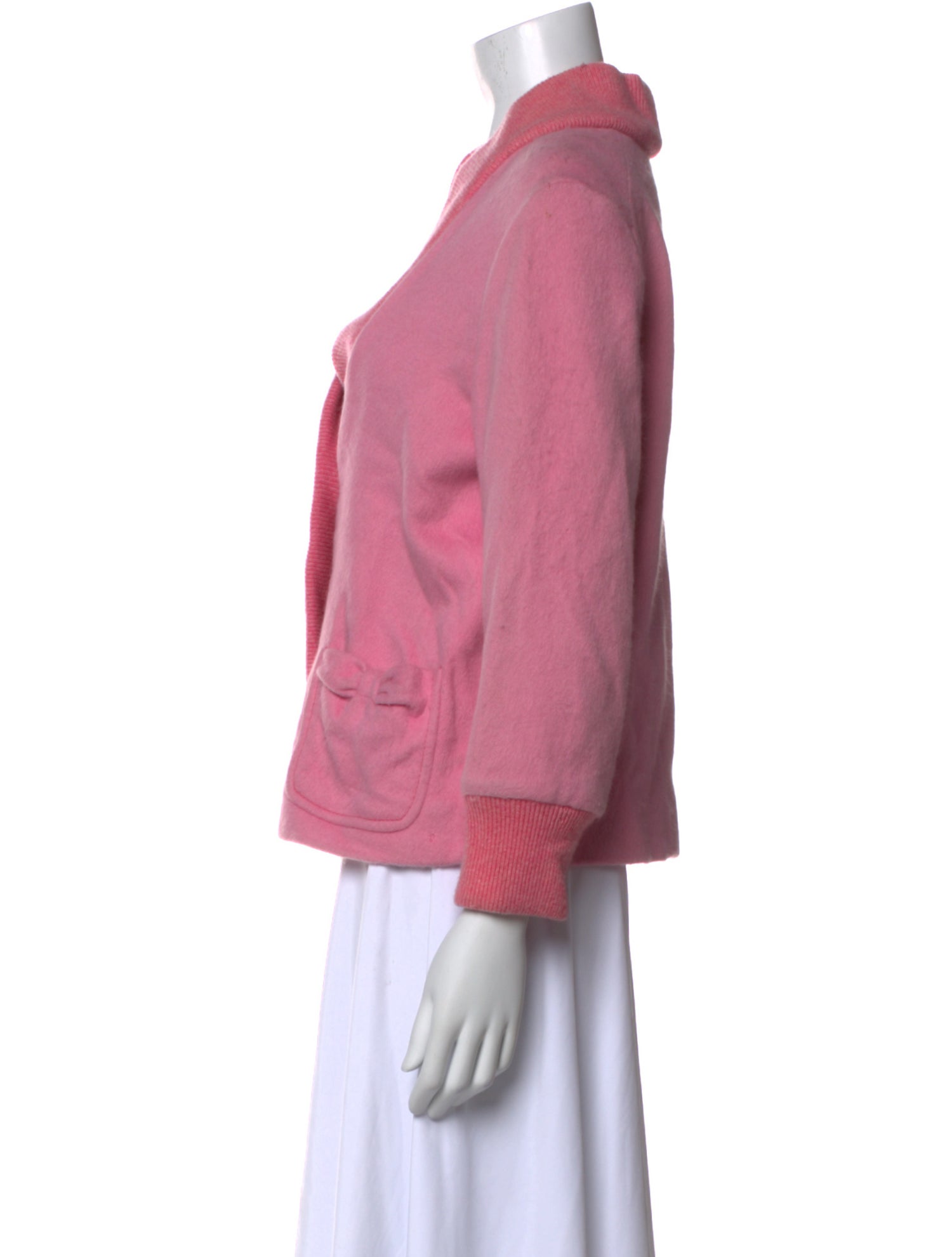 Pringle of Scotland Angora V-Neck Sweater