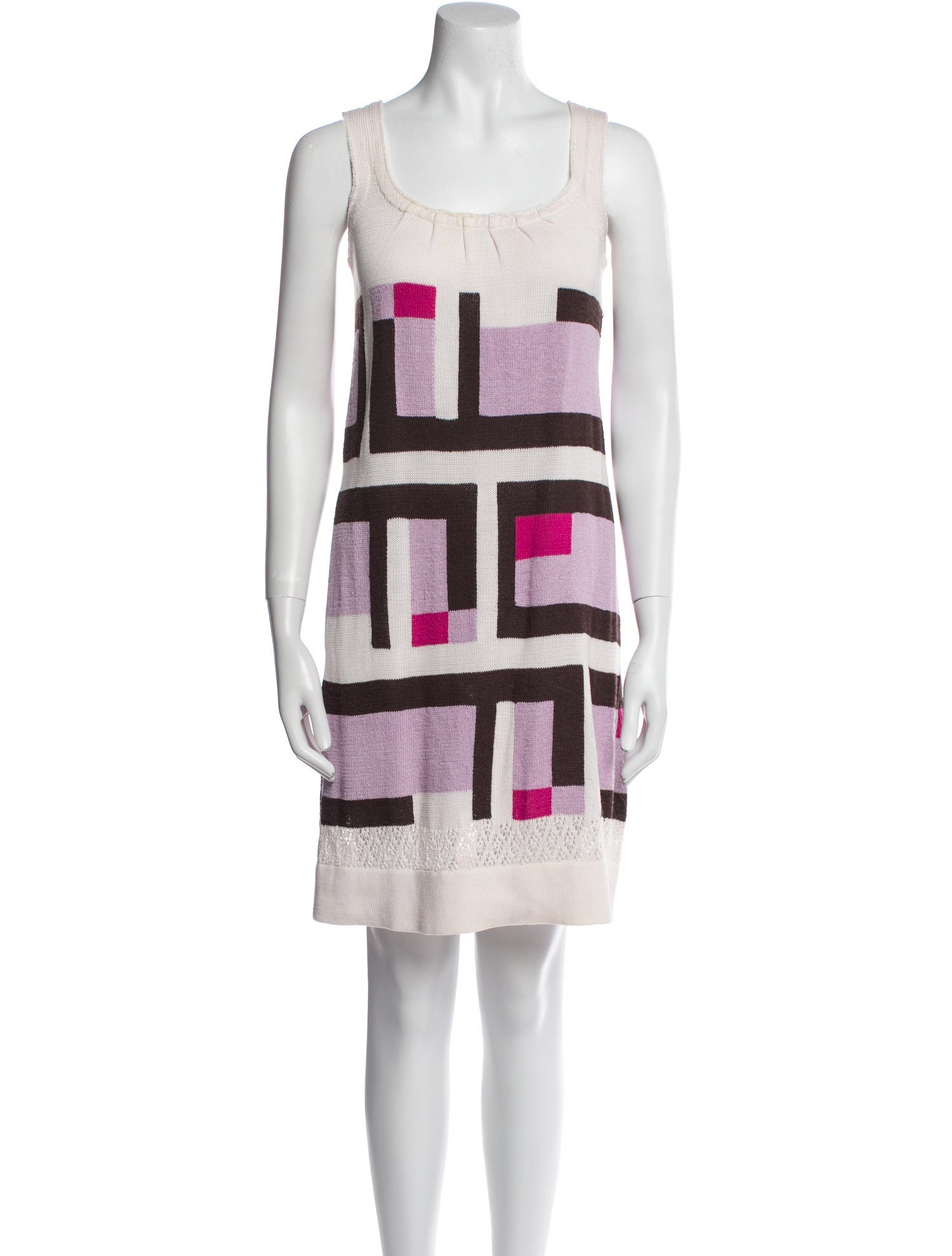 Pringle of Scotland Printed Mini Dress