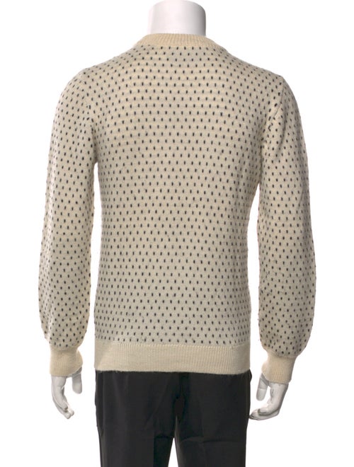 Patrik Ervell Baby Alpaca Polka Dot Print Pullover